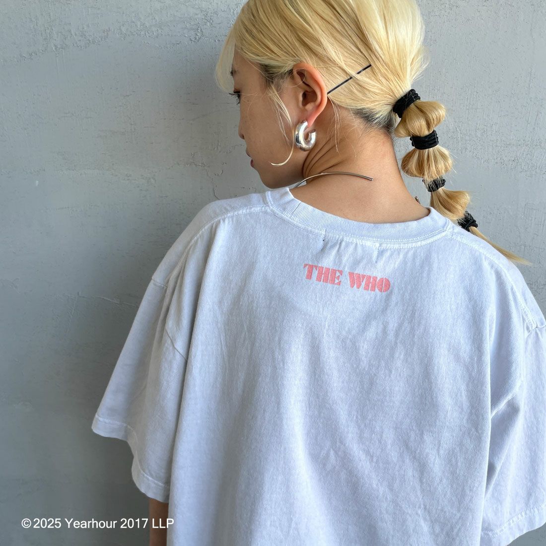 GOOD ROCK SPEED [グッドロックスピード] 別注 THE WHO ロックプリントTシャツ [INTN-033-JF] LT.GRAY