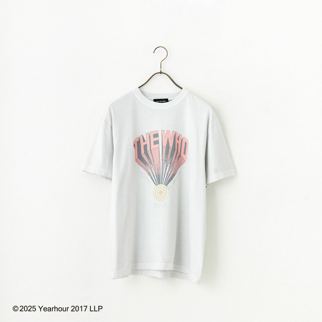 GOOD ROCK SPEED [グッドロックスピード] 別注 THE WHO ロックプリントTシャツ [INTN-033-JF] LT.GRAY