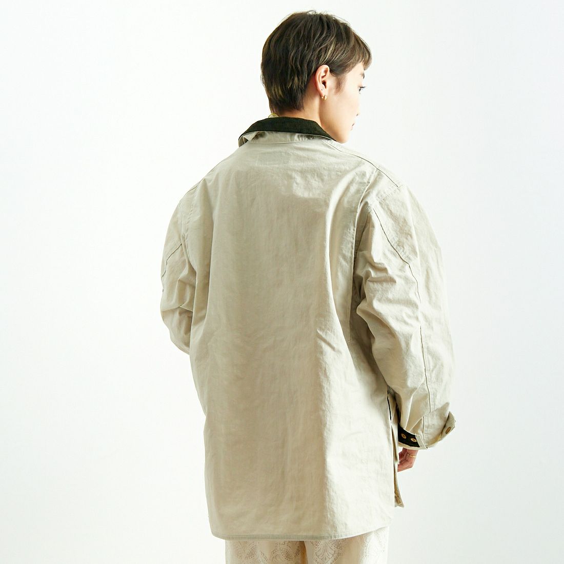 L.L.BEAN [エルエルビーン] BEAN'S フィールドコート [5175-9043] 24 SAND &&モデル身長：160cm 着用サイズ：S&&