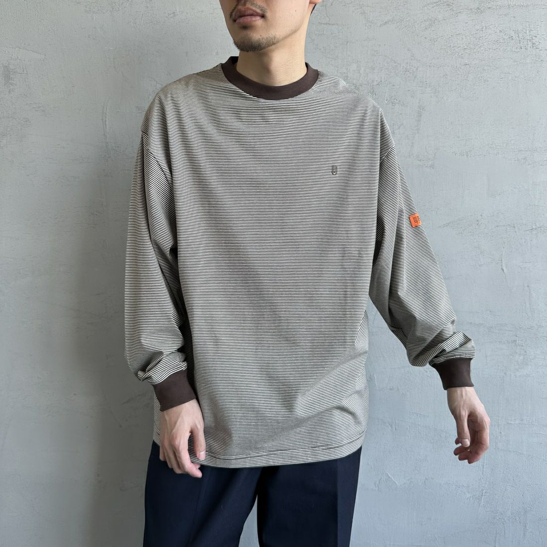 BROWN BDR&&モデル身長：168cm 着用サイズ：M&&