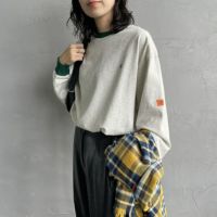 OAT/GRN&&モデル身長：160cm 着用サイズ：S&&