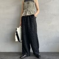 09 BLACK&&モデル身長：160cm 着用サイズ：F&&