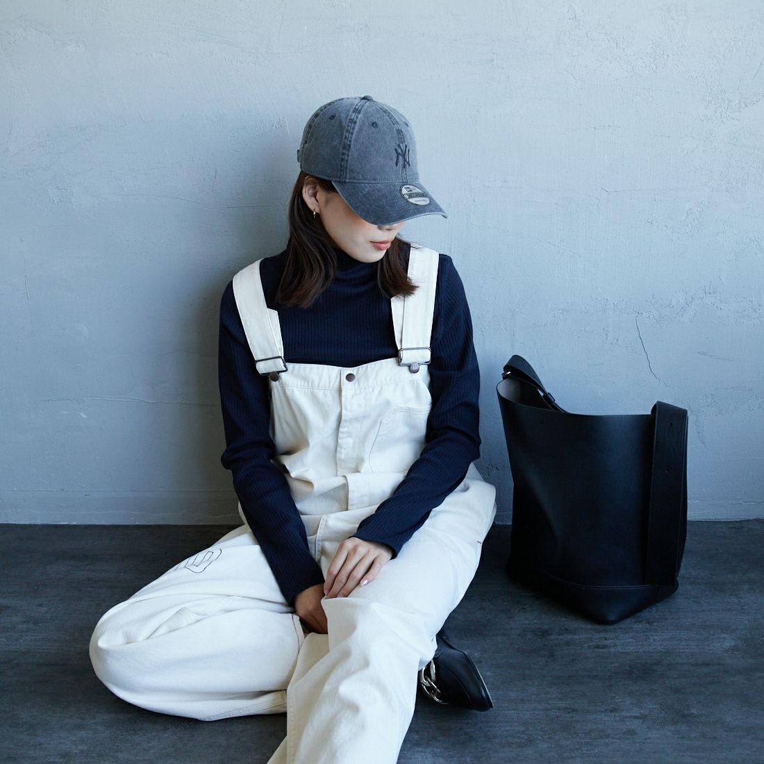 NEW ERA [ニューエラ] 別注 9TWENTY アシッドウォッシュ加工キャップ [14667308-JF] BLACK