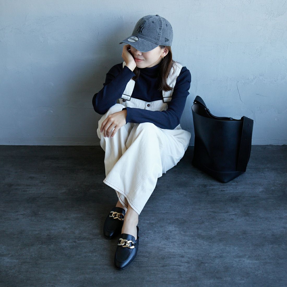 NEW ERA [ニューエラ] 別注 9TWENTY アシッドウォッシュ加工キャップ [14667308-JF] BLACK