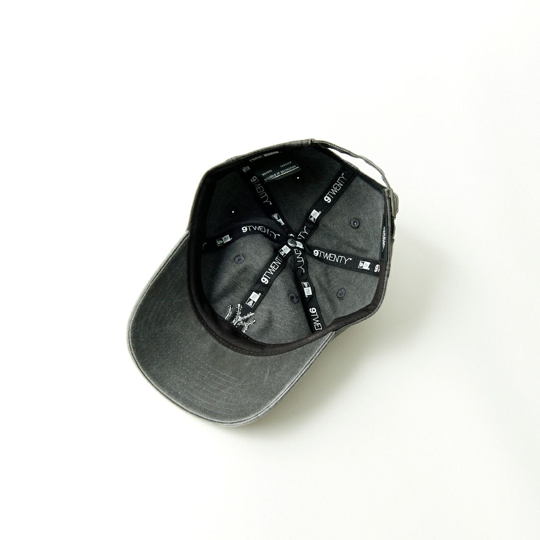 NEW ERA [ニューエラ] 別注 9TWENTY アシッドウォッシュ加工キャップ [14667308-JF] BLACK