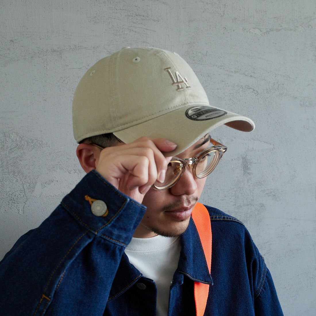 NEW ERA [ニューエラ] 別注 9TWENTY アシッドウォッシュ加工キャップ [14667309-JF] OFF WHITE