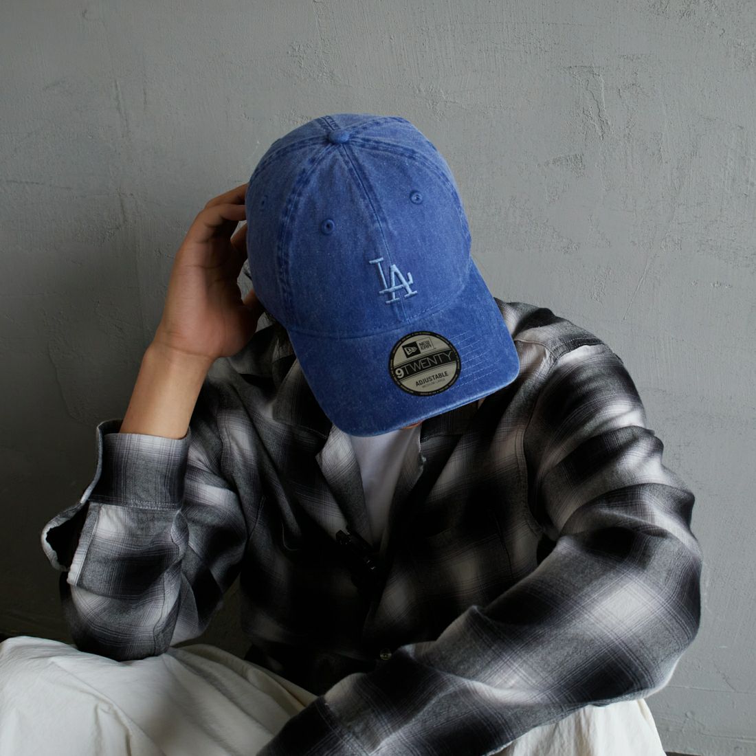 NEW ERA [ニューエラ] 別注 9TWENTY アシッドウォッシュ加工キャップ [14667310-JF] ROYAL