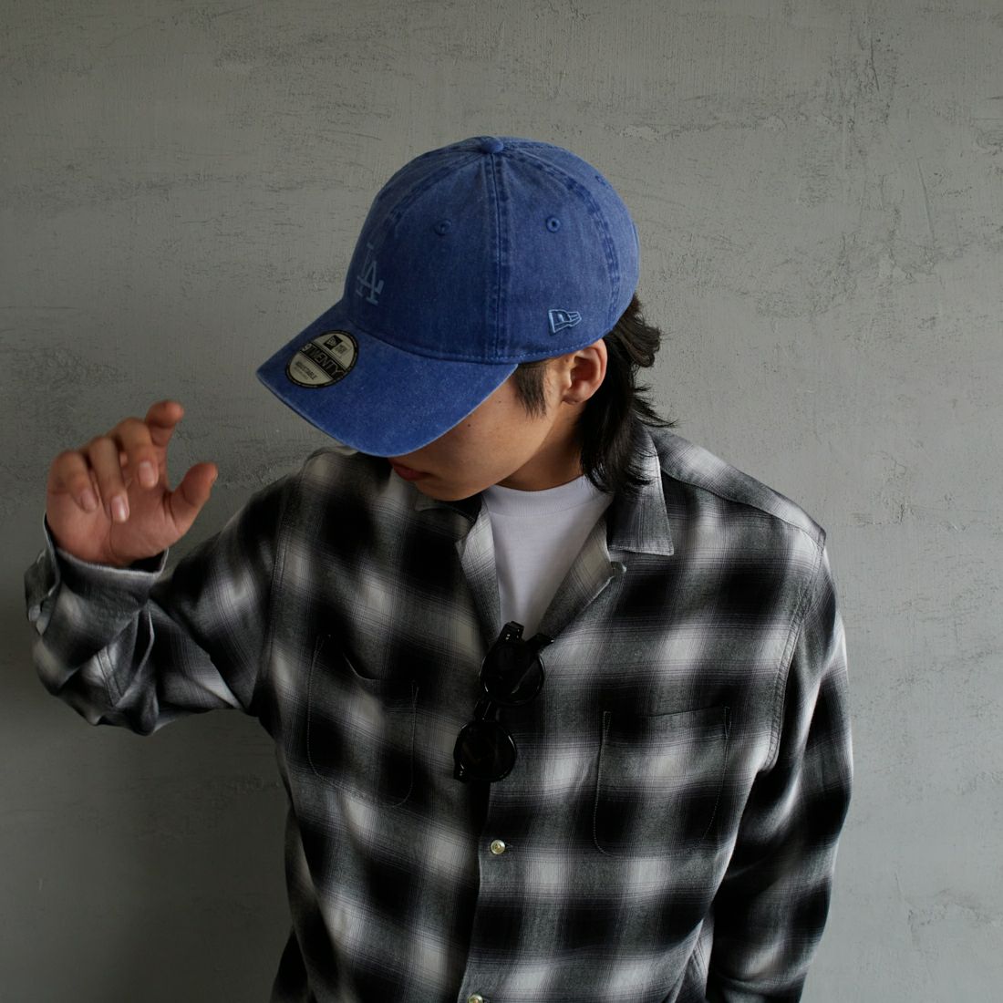 NEW ERA [ニューエラ] 別注 9TWENTY アシッドウォッシュ加工キャップ [14667310-JF] ROYAL