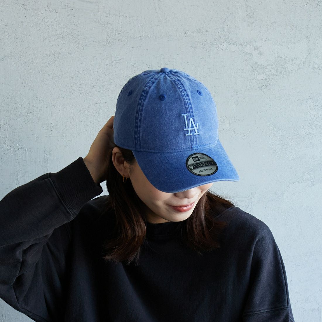 NEW ERA [ニューエラ] 別注 9TWENTY アシッドウォッシュ加工キャップ [14667310-JF] ROYAL