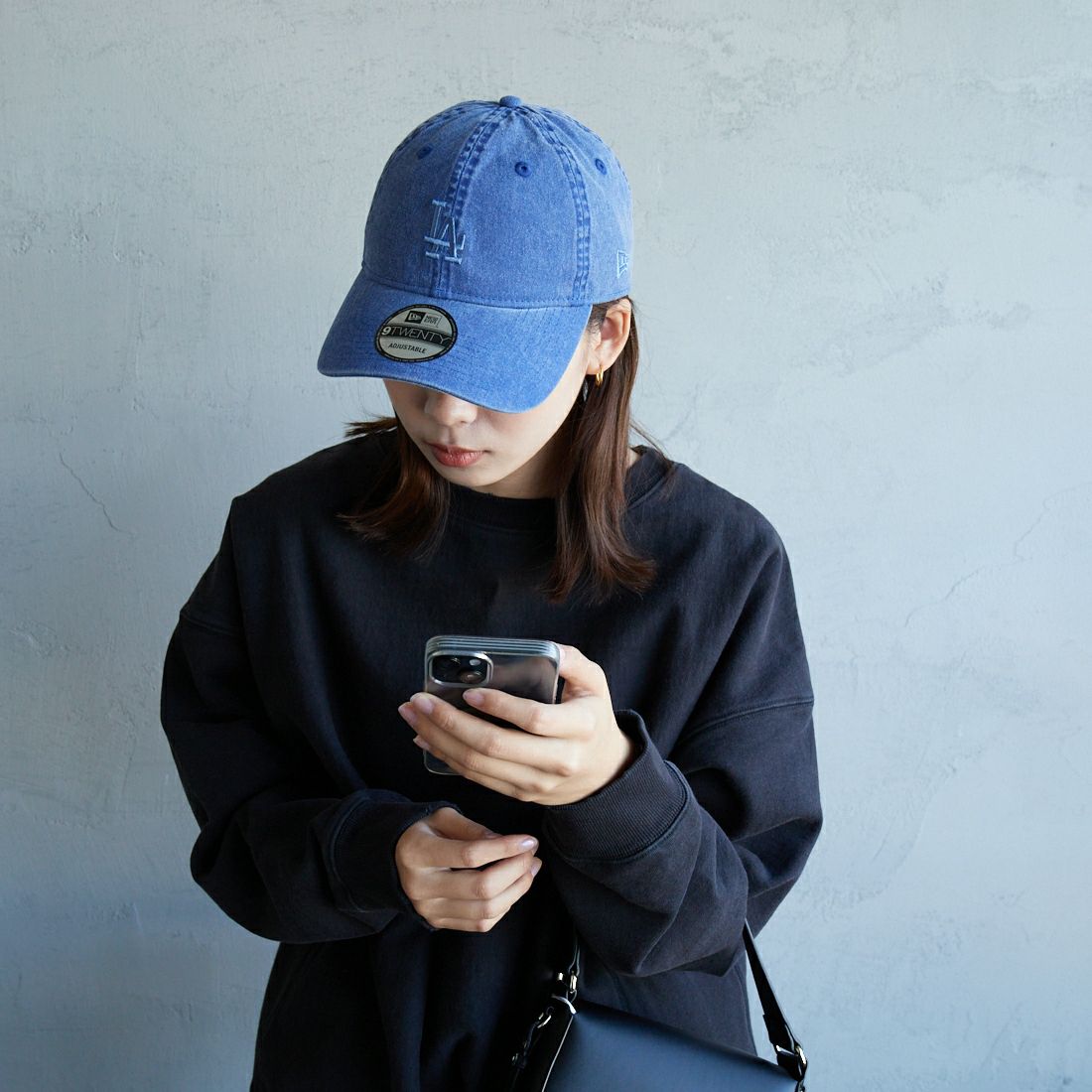 NEW ERA [ニューエラ] 別注 9TWENTY アシッドウォッシュ加工キャップ [14667310-JF] ROYAL