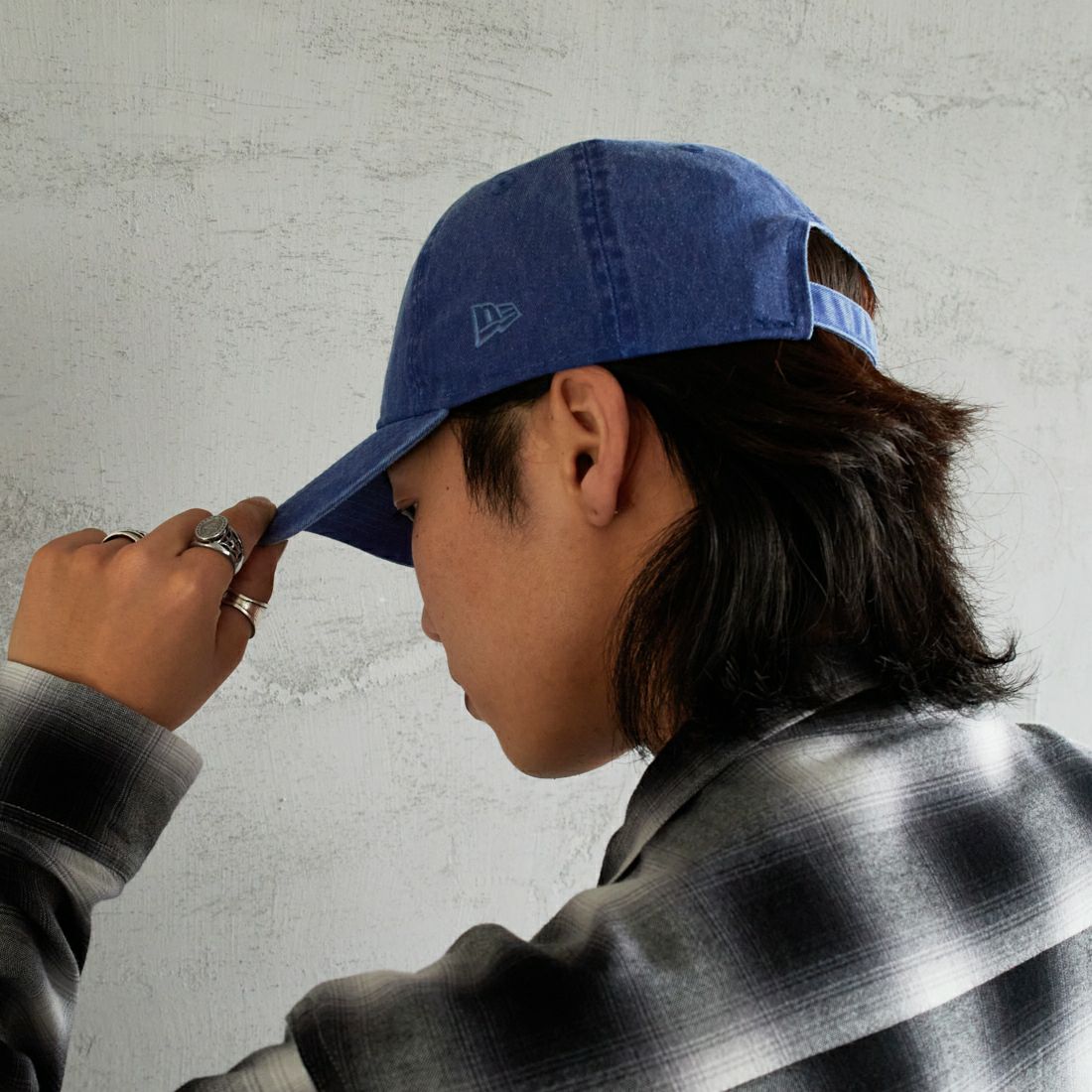 NEW ERA [ニューエラ] 別注 9TWENTY アシッドウォッシュ加工キャップ [14667310-JF] ROYAL
