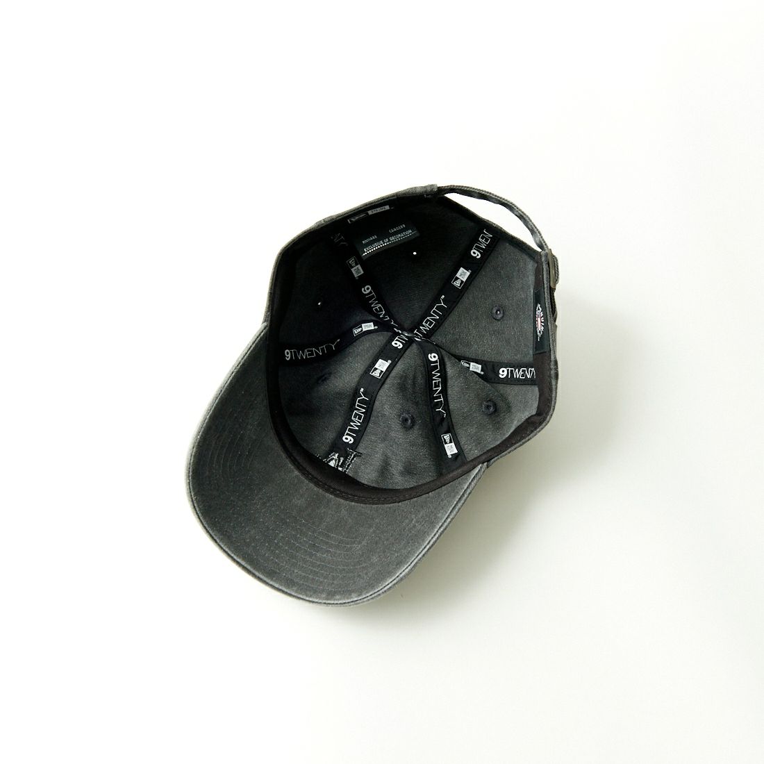 NEW ERA [ニューエラ] 別注 9TWENTY アシッドウォッシュ加工キャップ [14667311-JF] BLACK