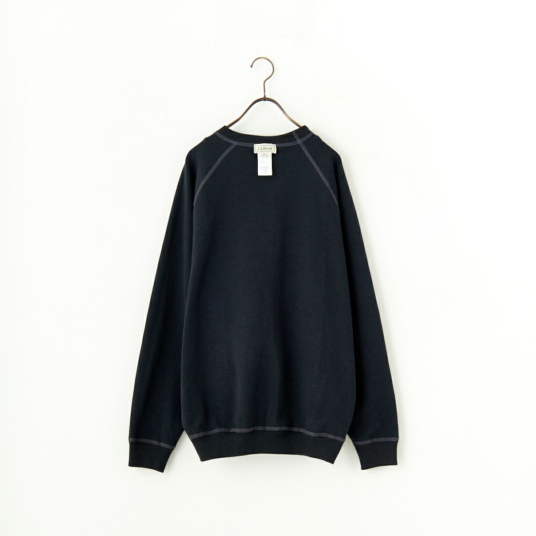 L.L.BEAN [エルエルビーン] PORTAGE クルーネックスウェット [5175-9080] 48 DK.CHAR