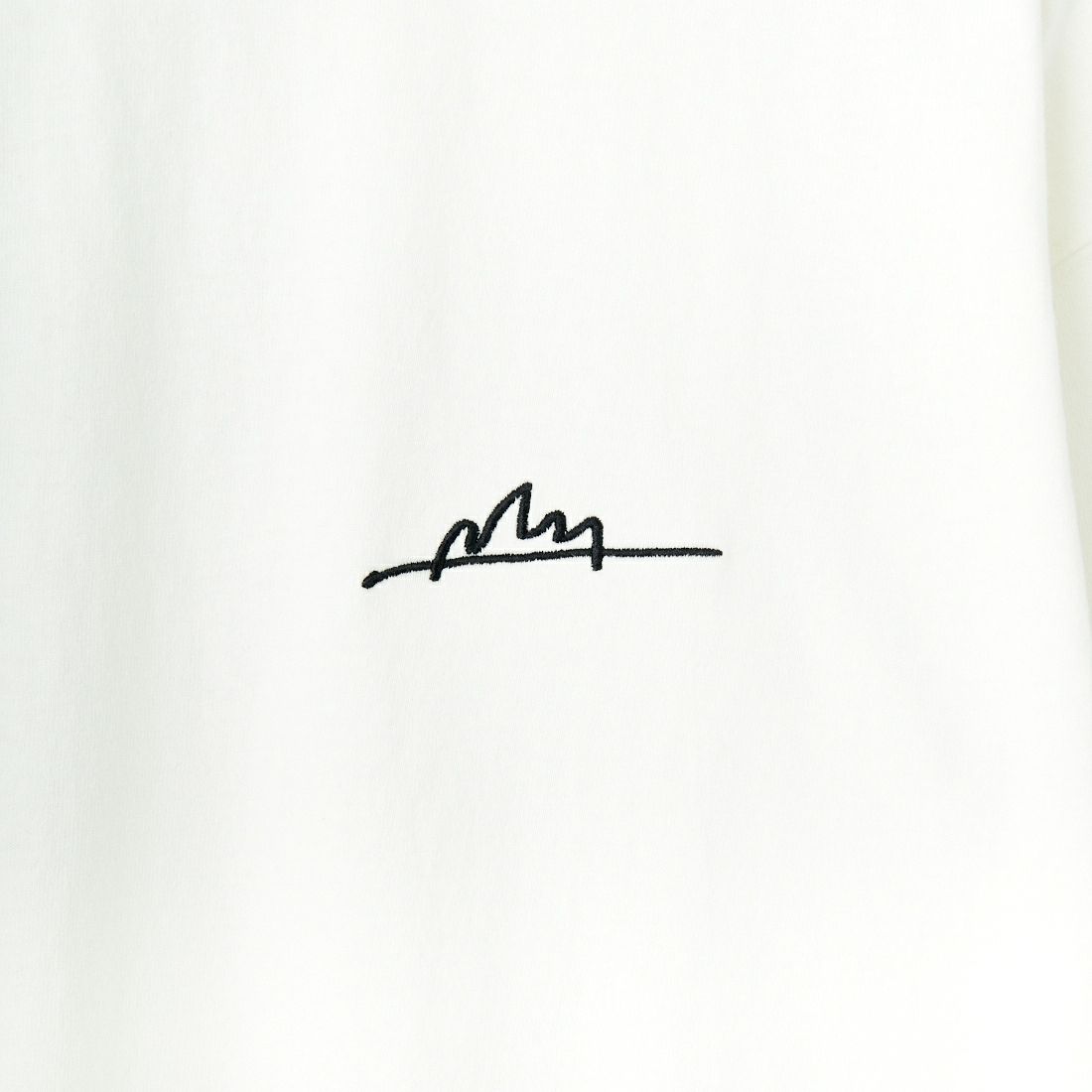 MANHATTAN PORTAGE [マンハッタンポーテージ] 別注 手描き風ロゴ バックプリントTシャツ [25SSMP-IN63-JF] WHITE