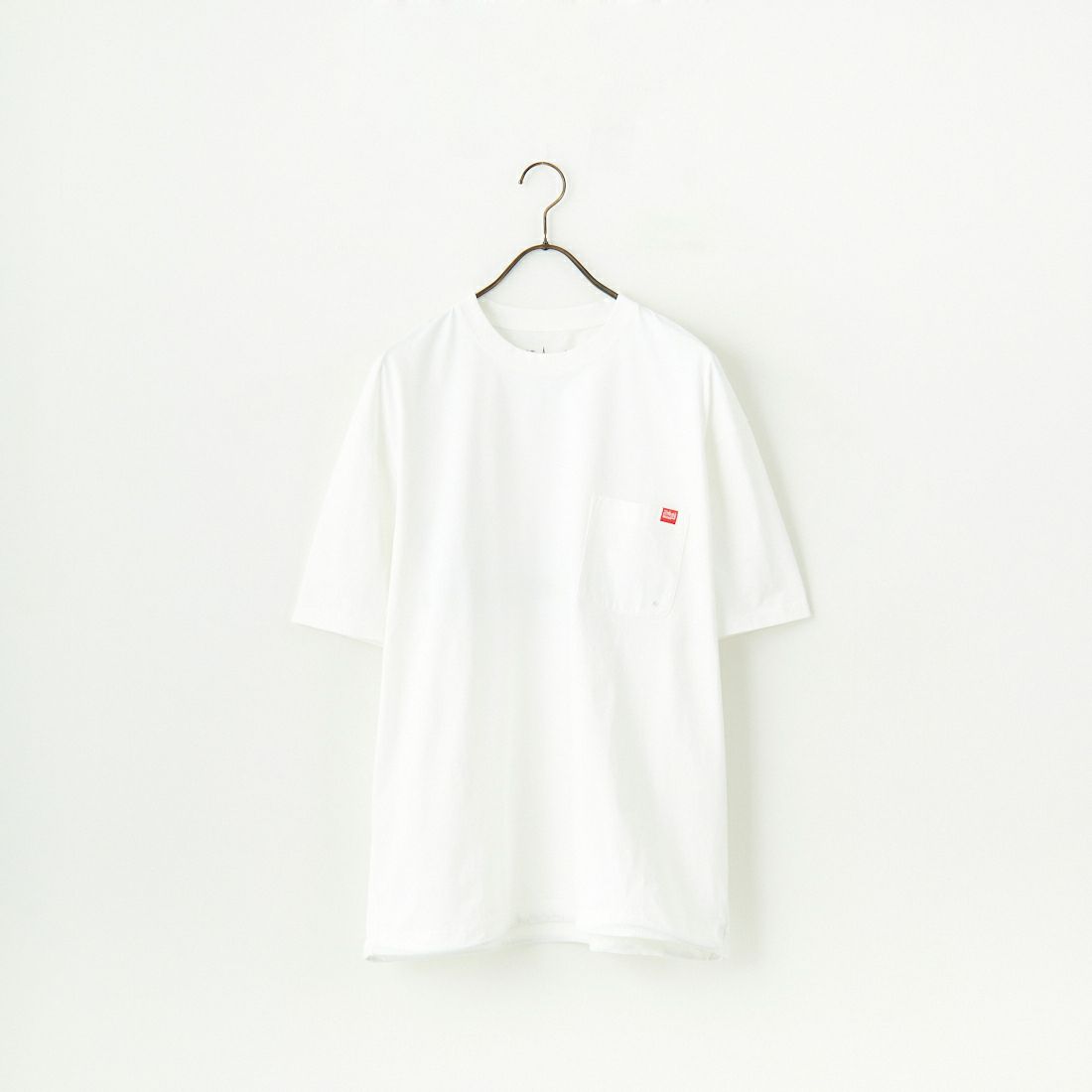 MANHATTAN PORTAGE [マンハッタンポーテージ] 別注 メッシュ切替 バックプリントTシャツ [25SSMP-IN65-JF] WHITE