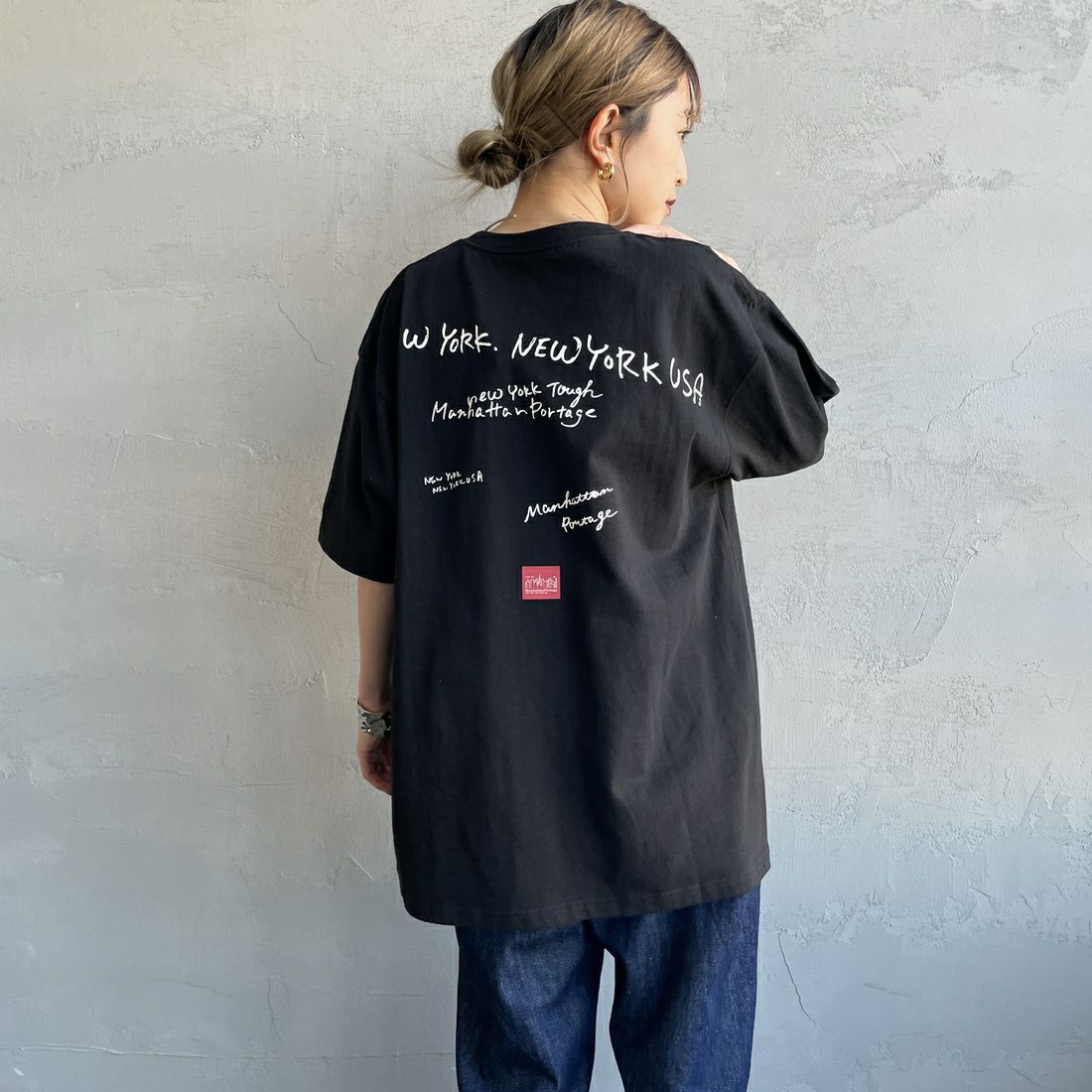 BLACK&&モデル身長：150cm 着用サイズ：S&&