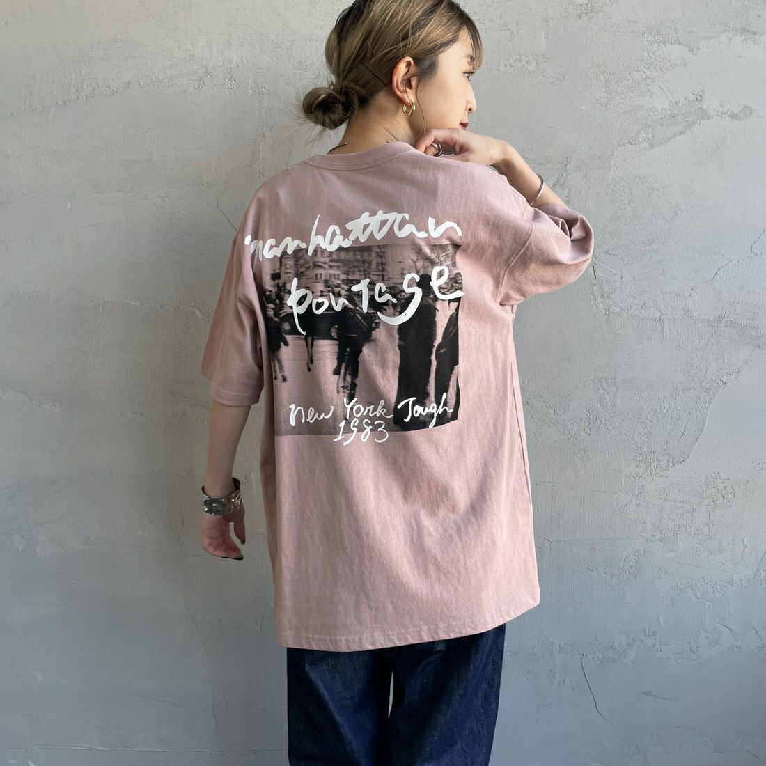 PINK&&モデル身長：150cm 着用サイズ：S&&