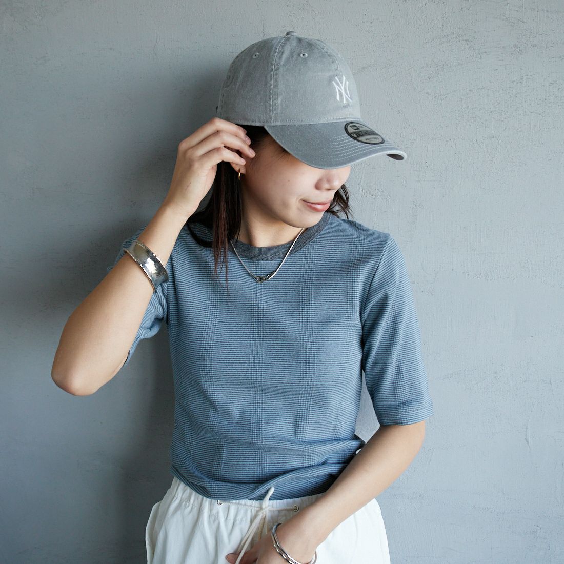 NEW ERA [ニューエラ] 別注 9TWENTY アシッドウォッシュ加工キャップ [14682599-JF] GRAY