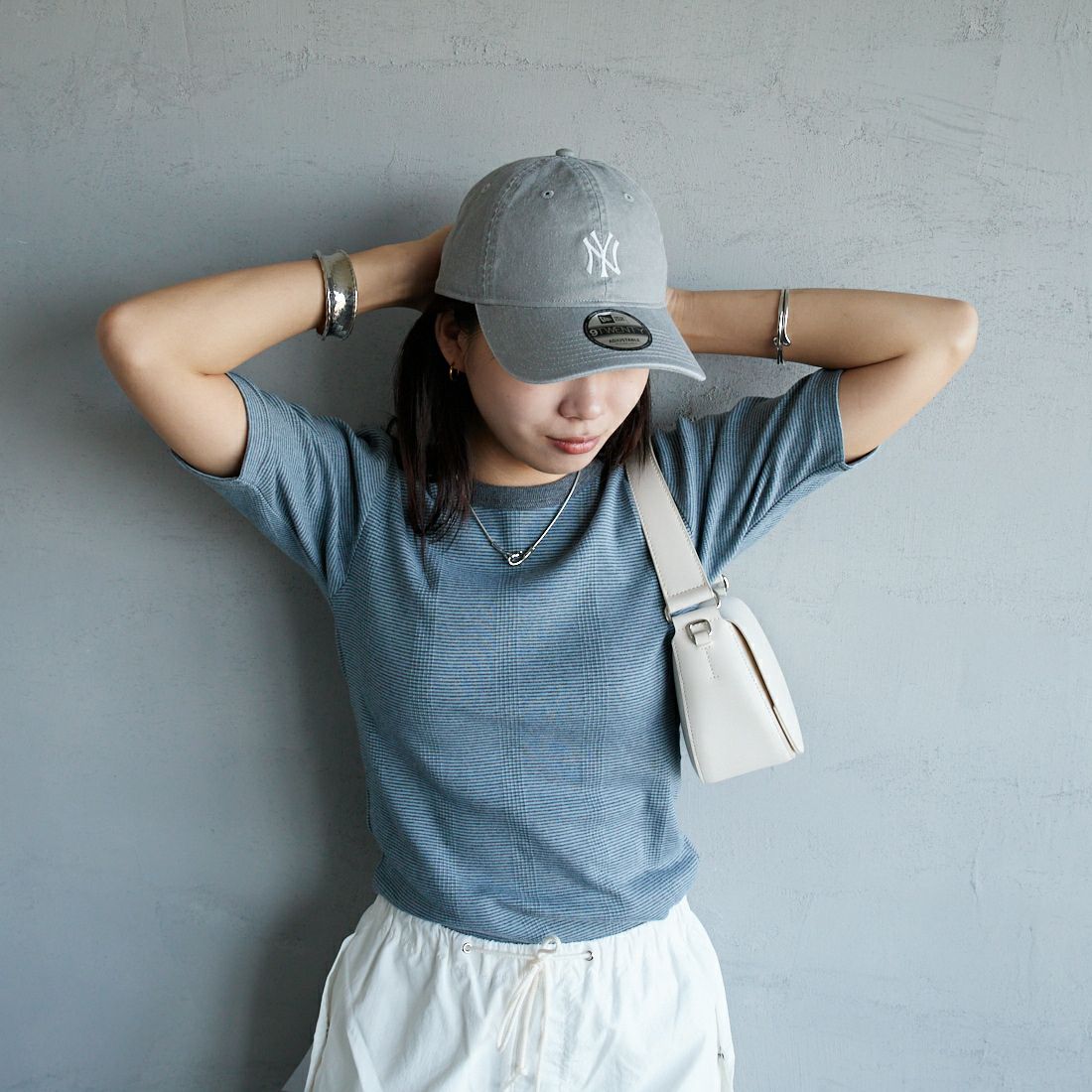 NEW ERA [ニューエラ] 別注 9TWENTY アシッドウォッシュ加工キャップ [14682599-JF] GRAY