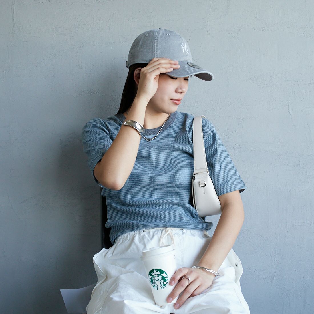 NEW ERA [ニューエラ] 別注 9TWENTY アシッドウォッシュ加工キャップ [14682599-JF] GRAY