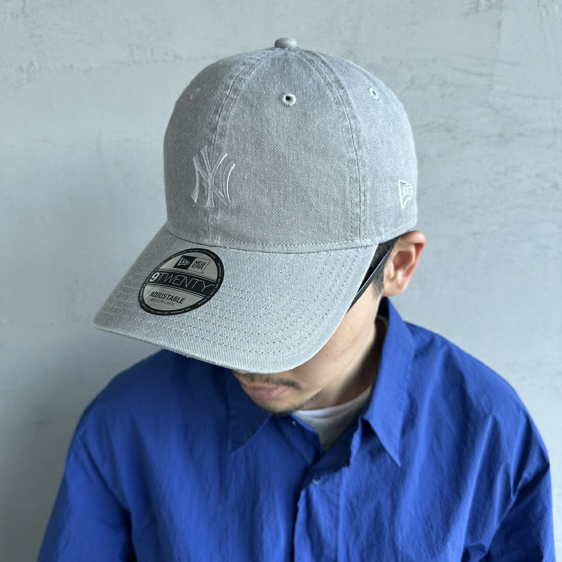 NEW ERA [ニューエラ] 別注 9TWENTY アシッドウォッシュ加工キャップ [14682599-JF] GRAY