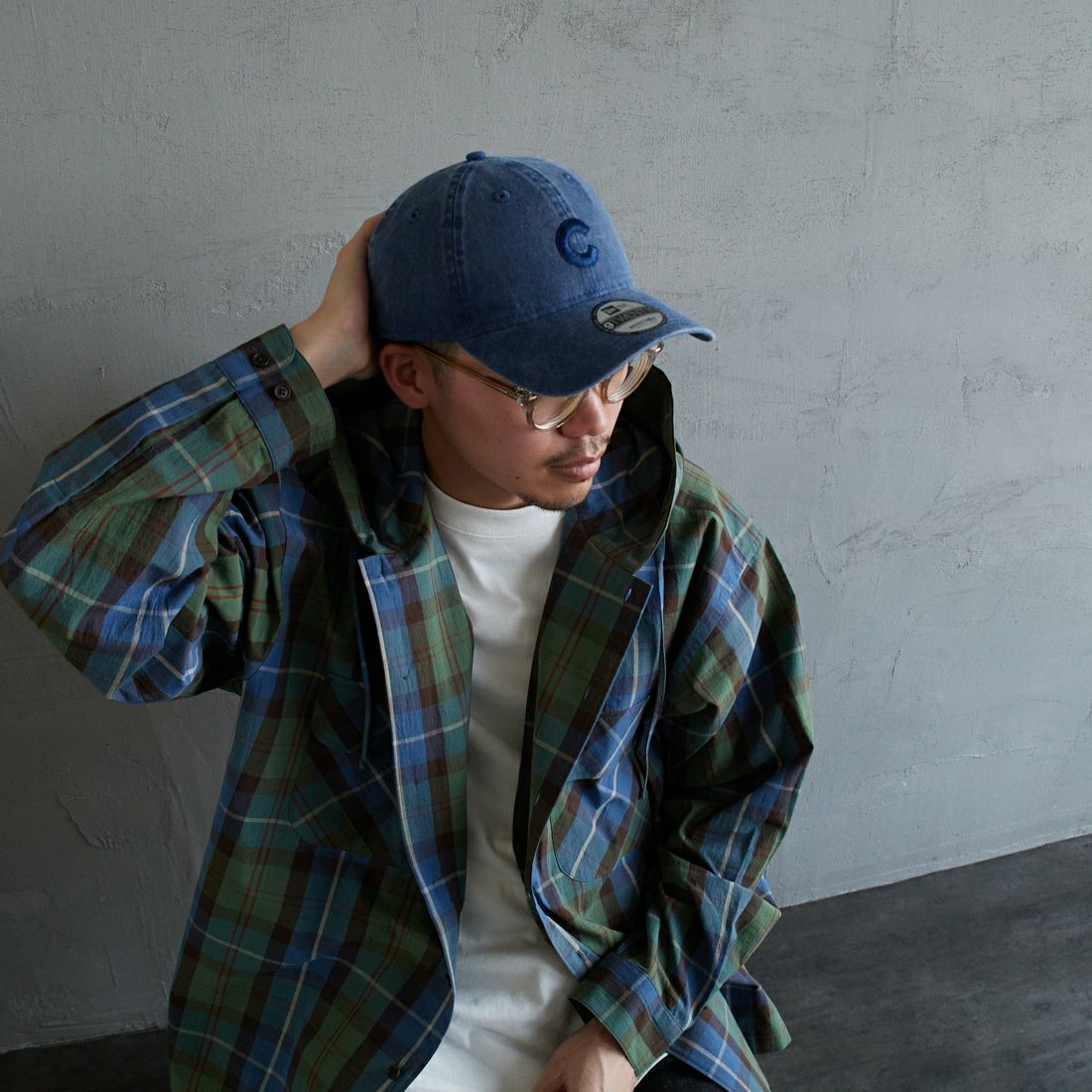 NEW ERA [ニューエラ] 別注 9TWENTY アシッドウォッシュ加工キャップ [14682600-JF] NAVY