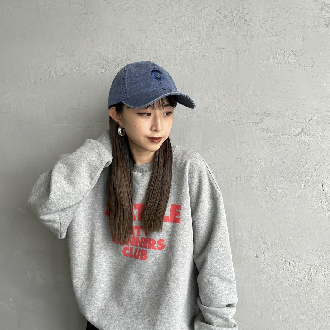 NEW ERA [ニューエラ] 別注 9TWENTY アシッドウォッシュ加工キャップ [14682600-JF] NAVY
