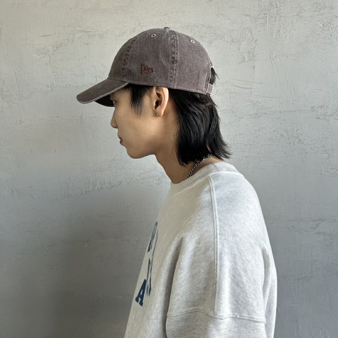 NEW ERA [ニューエラ] 別注 9TWENTY アシッドウォッシュ加工キャップ [14682598-JF] BROWN