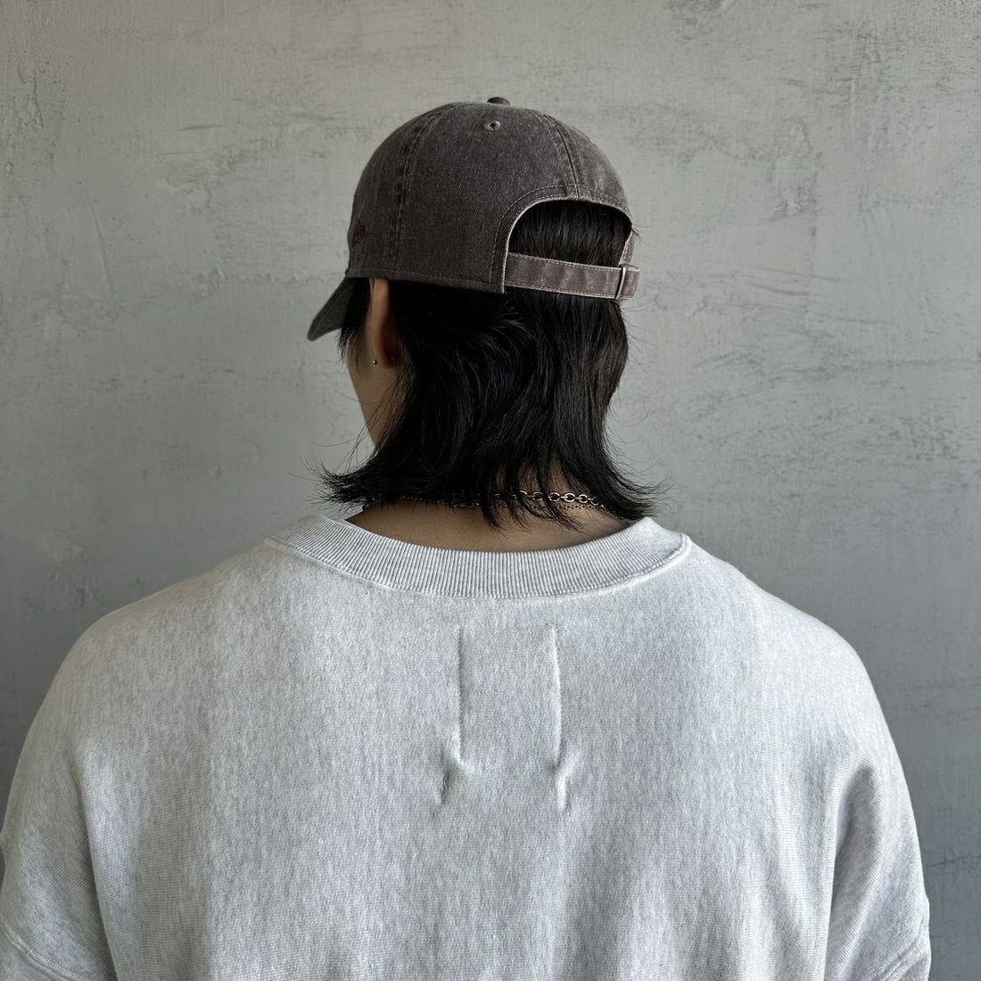 NEW ERA [ニューエラ] 別注 9TWENTY アシッドウォッシュ加工キャップ [14682598-JF] BROWN