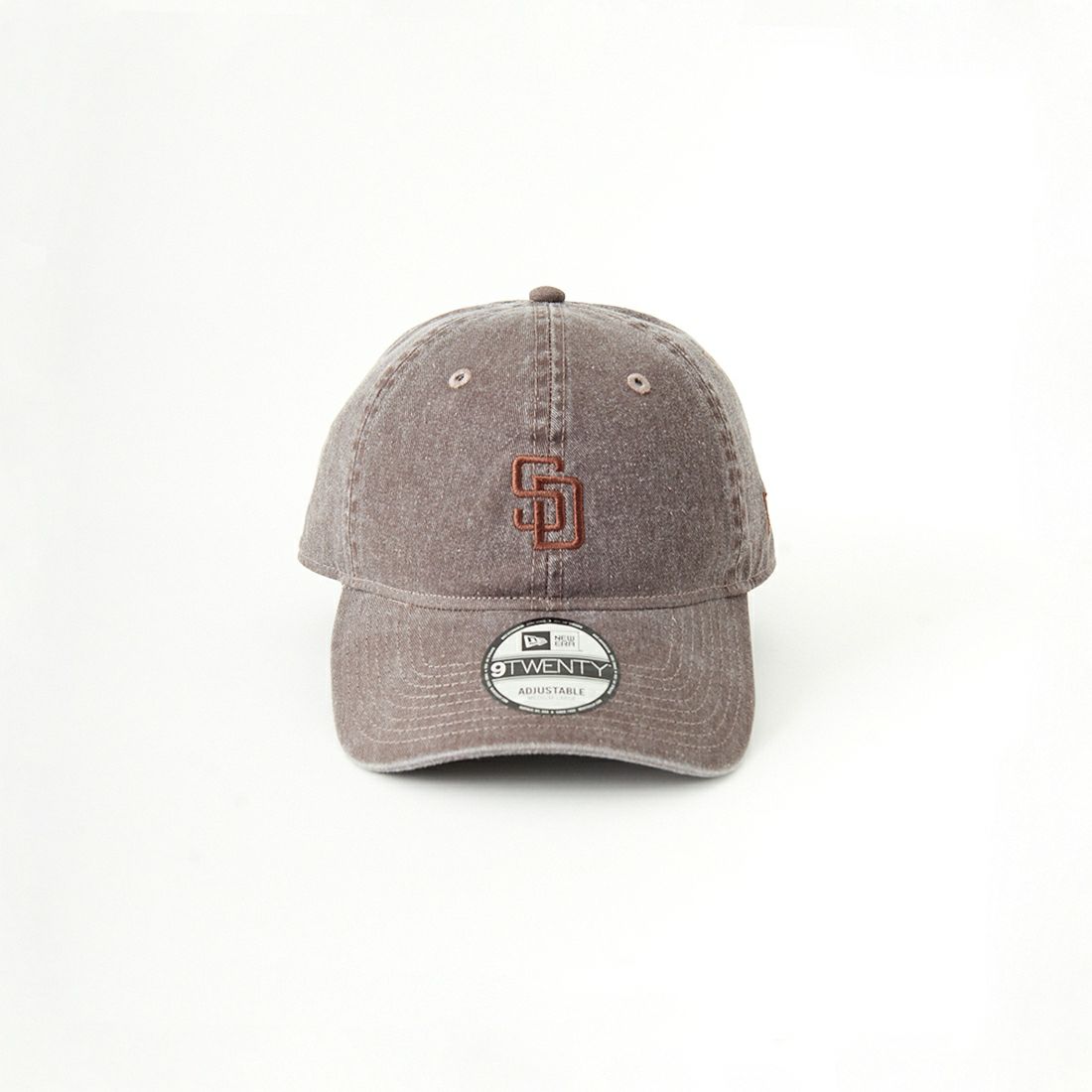 NEW ERA [ニューエラ] 別注 9TWENTY アシッドウォッシュ加工キャップ [14682598-JF] BROWN