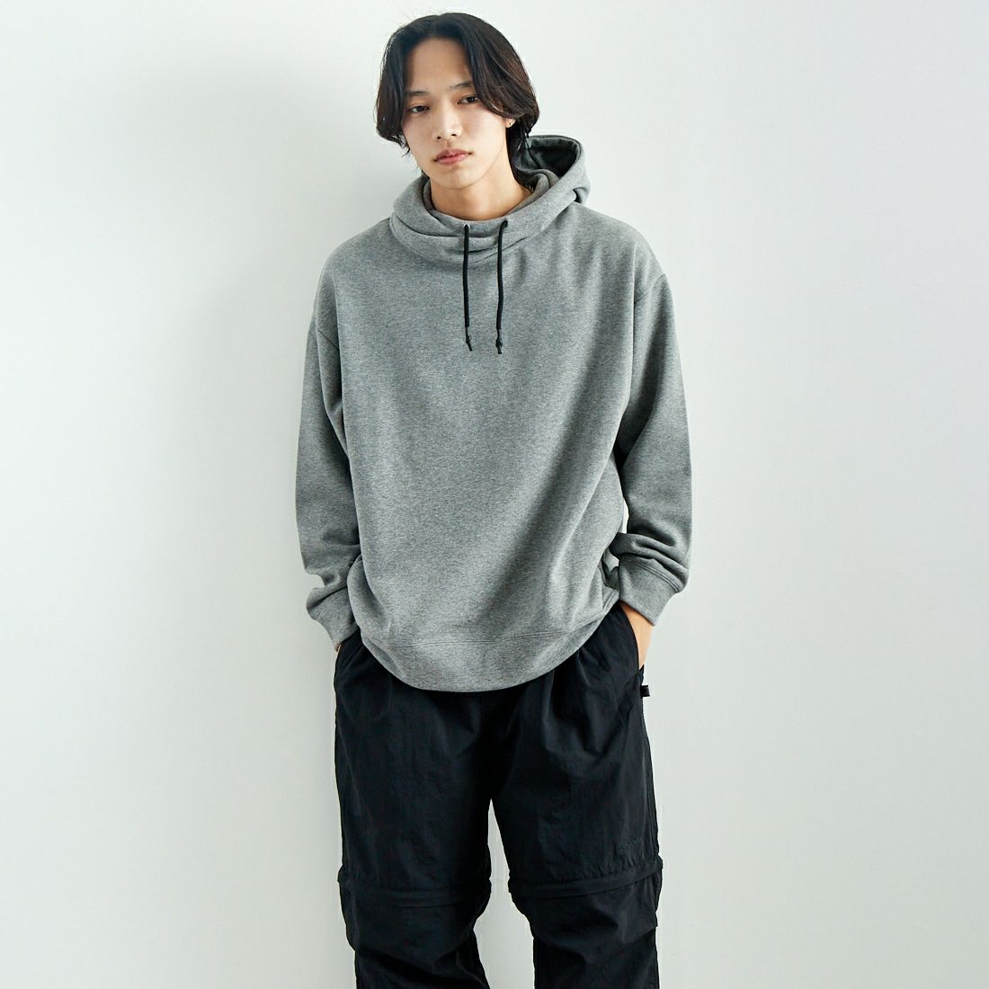 801 H.GRAY&&モデル身長：179cm 着用サイズ：2&&