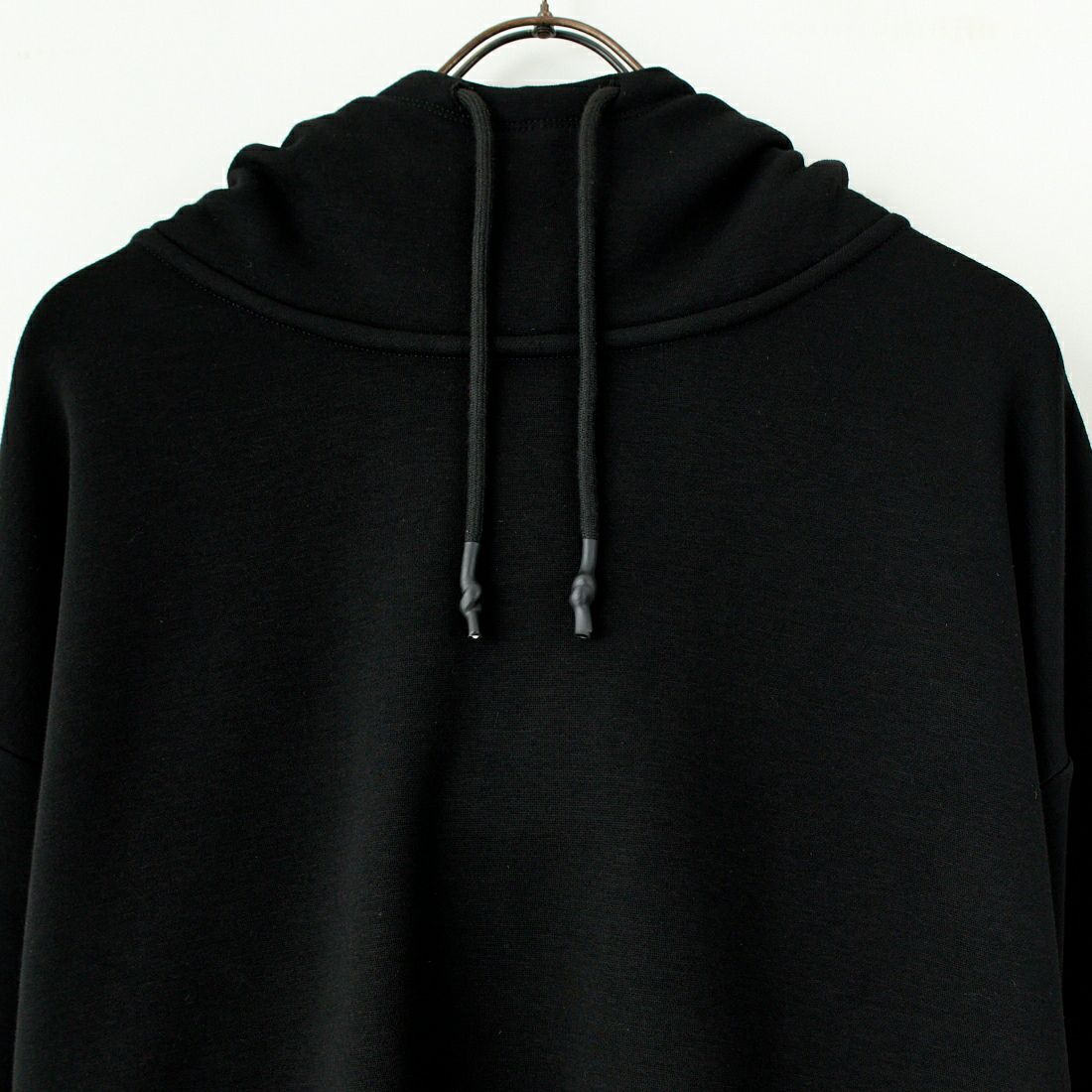 SLICK [スリック] ムートンジャージハイネックパーカー [5155930] 700 BLACK