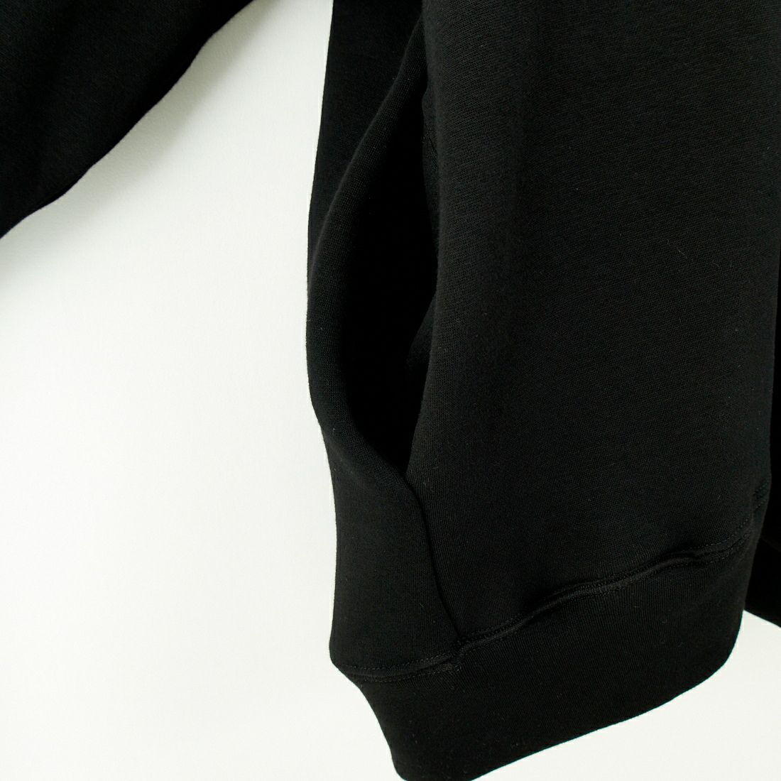 SLICK [スリック] ムートンジャージハイネックパーカー [5155930] 700 BLACK