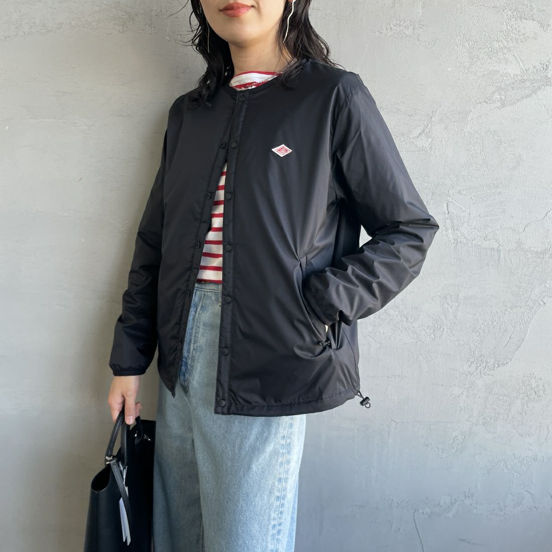 BLACK&&モデル身長：160cm 着用サイズ：M&&