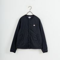 DANTONインサレーションノーカラー黒ジャケット DANTON [ダントン] インサレーションノーカラージャケット [DT
