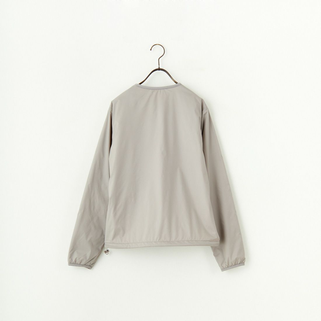 DANTON [ダントン] インサレーションノーカラージャケット [DT-A0632SNT] TAUPE