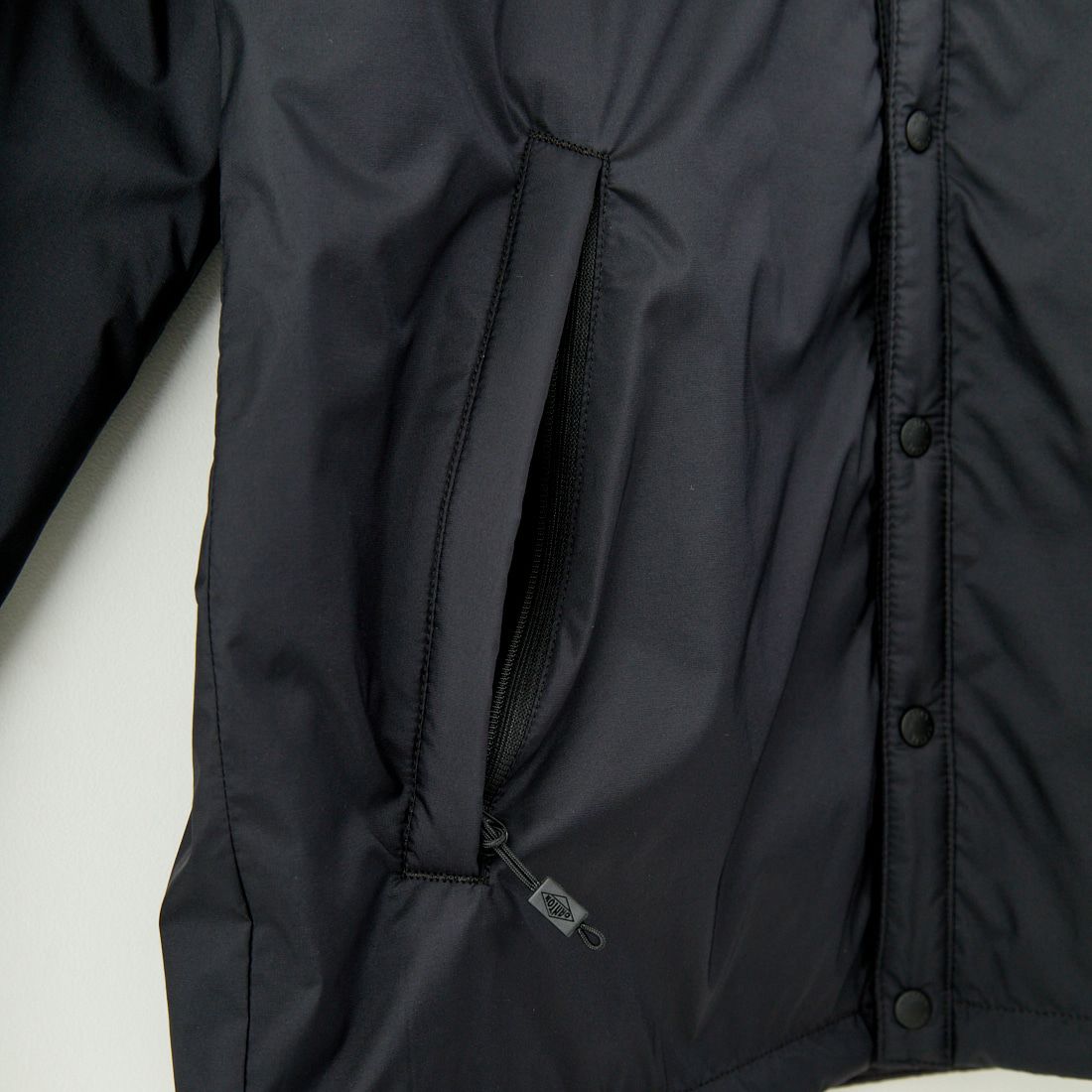 DANTON [ダントン] インサレーションノーカラージャケット [DT-A0632SNT] BLACK