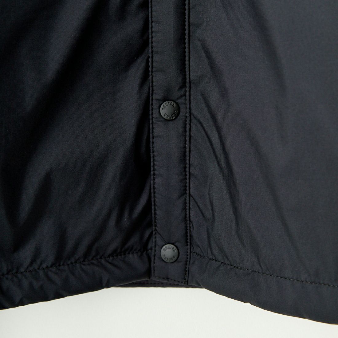 DANTON [ダントン] インサレーションノーカラージャケット [DT-A0632SNT] BLACK