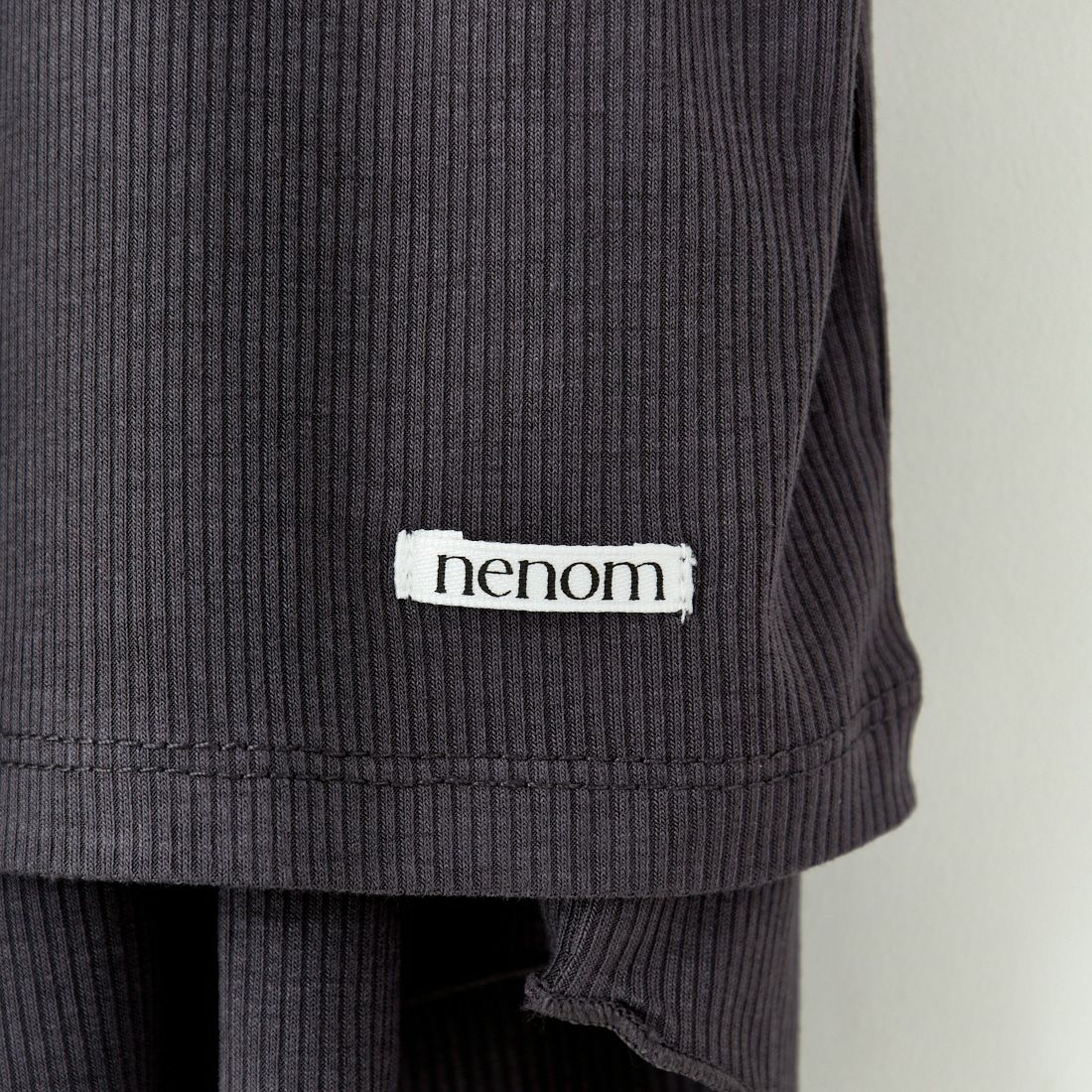 nenom [ネノム] 2ピース アメスリレイヤードシアーカットソー [NE25112004] 08 CHARCOA