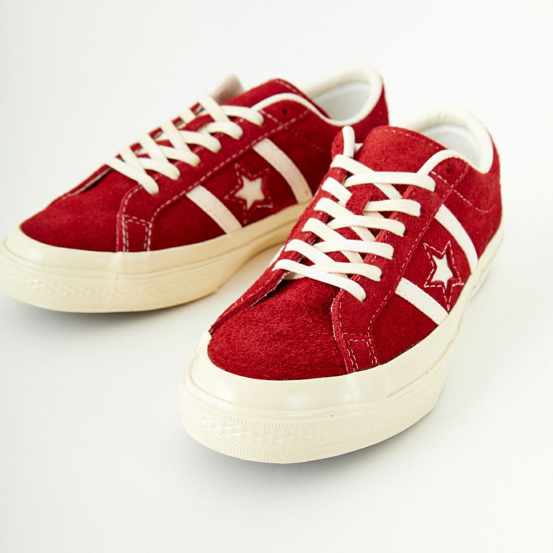 CONVERSE [コンバース] スター&バーズ スエード [STAR&BARS-SUEDE] ﾚｯﾄﾞ