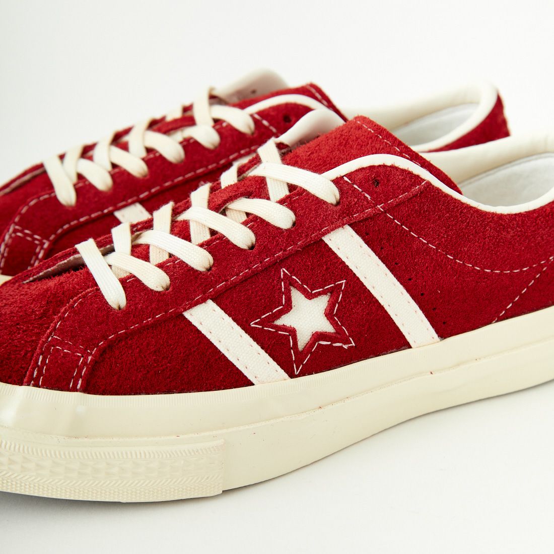 CONVERSE [コンバース] スター&バーズ スエード [STAR&BARS-SUEDE] ﾚｯﾄﾞ