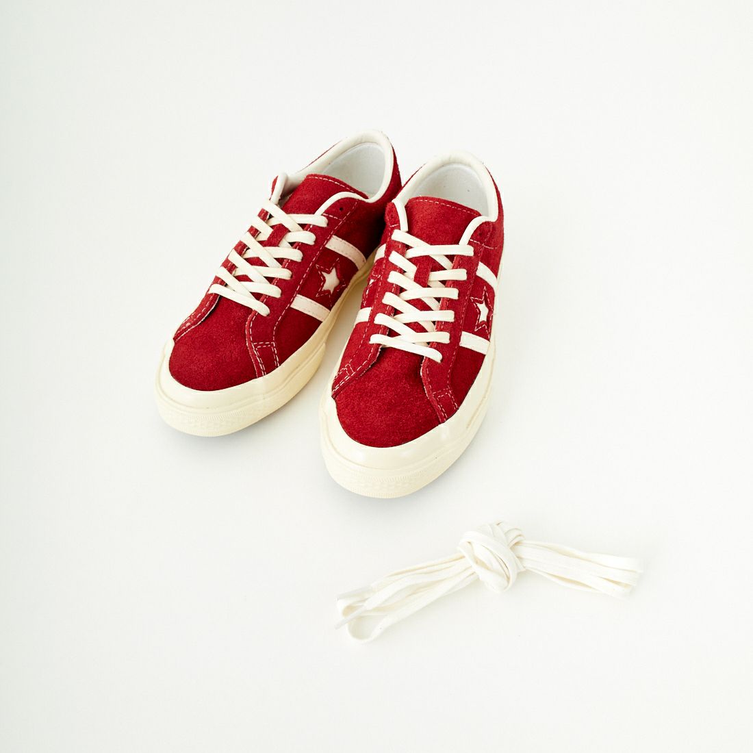 CONVERSE [コンバース] スター&バーズ スエード [STAR&BARS-SUEDE] ﾚｯﾄﾞ