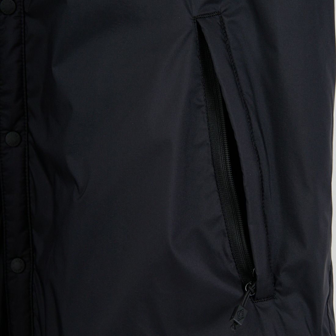 DANTON [ダントン] インサレーションノーカラージャケット [DT-A0633SNT] BLACK