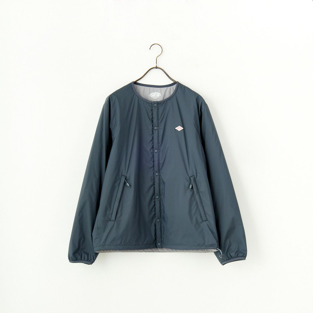 DANTON [ダントン] インサレーションノーカラージャケット [DT-A0633SNT] STEEL GREY