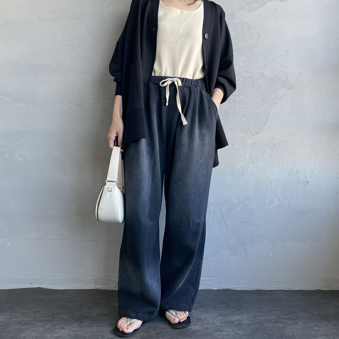 BLACK&&モデル身長：160cm 着用サイズ：S&&