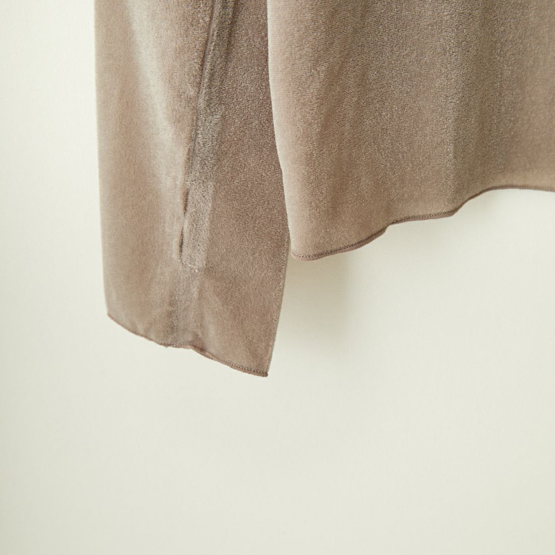 nenom [ネノム] レイヤードシアーベロアカットソー [NE24132011] 05 L.GRAY