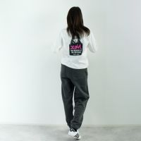 X-girl スウェットパンツ 黒 X-girl エックスガール RHINESTONE STAR CURSIVE LOGO SWEAT