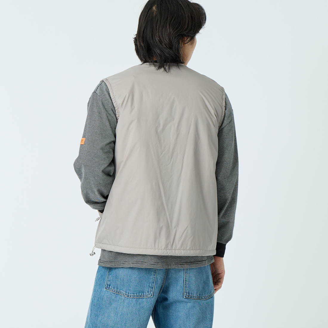 DANTON [ダントン] インサレーションノーカラーベスト [DT-A0635SNT