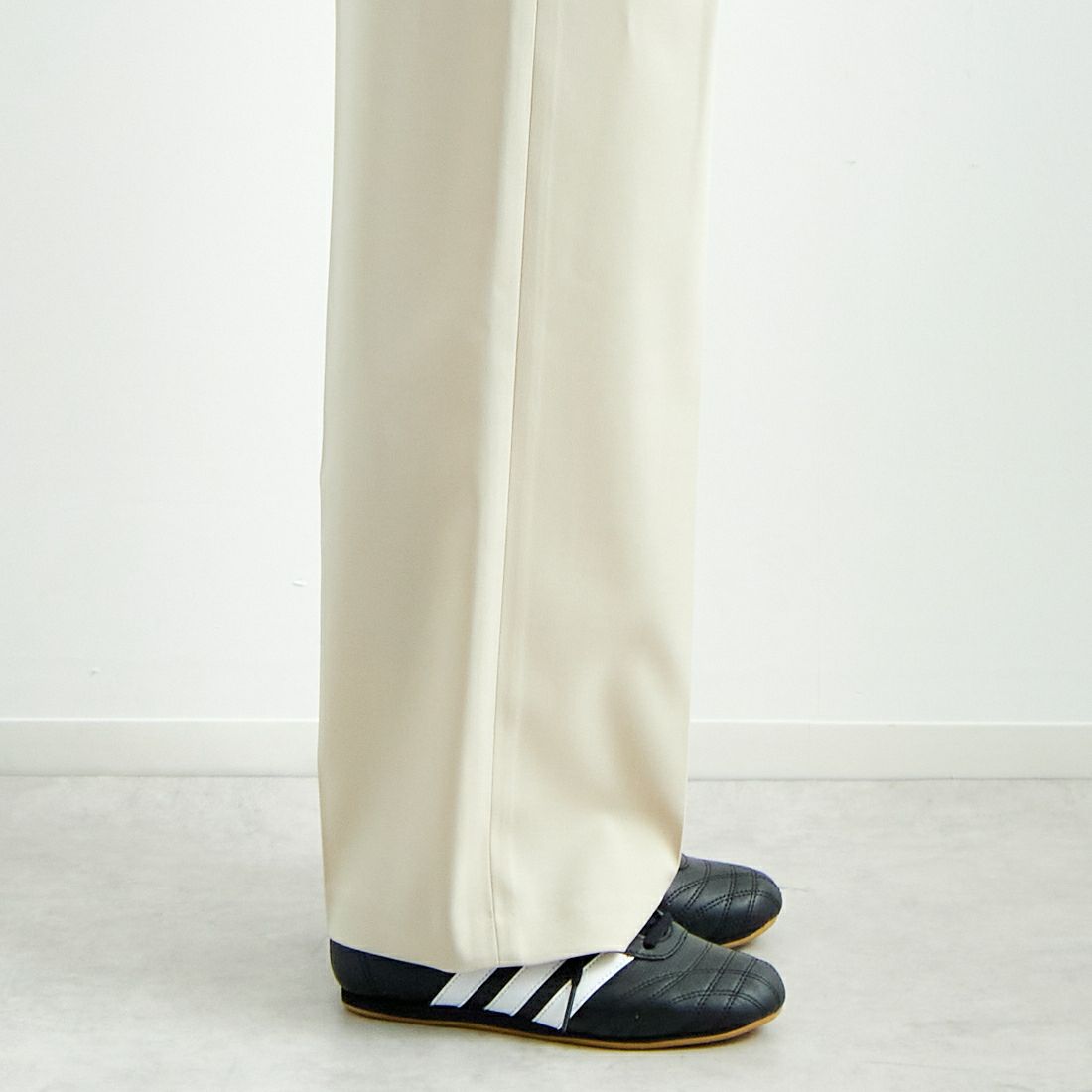 Jeans Factory Clothes [ジーンズファクトリークローズ] ストレッチツイルセミワイドパンツ [M-8139] 810 ｸﾞﾚｰｼﾞ