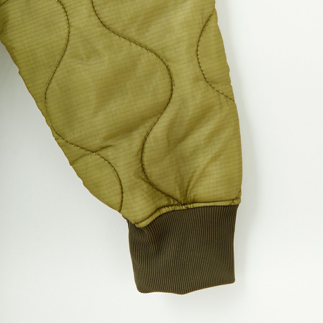 ODDMENT [オッドメント] M-65 リメイクショートキルティングライナージャケット [QUILT-NEW-SHORT-JKT] OLIVE
